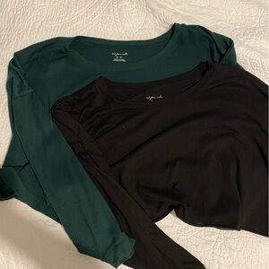 Urban outfitters long sleeve crop top